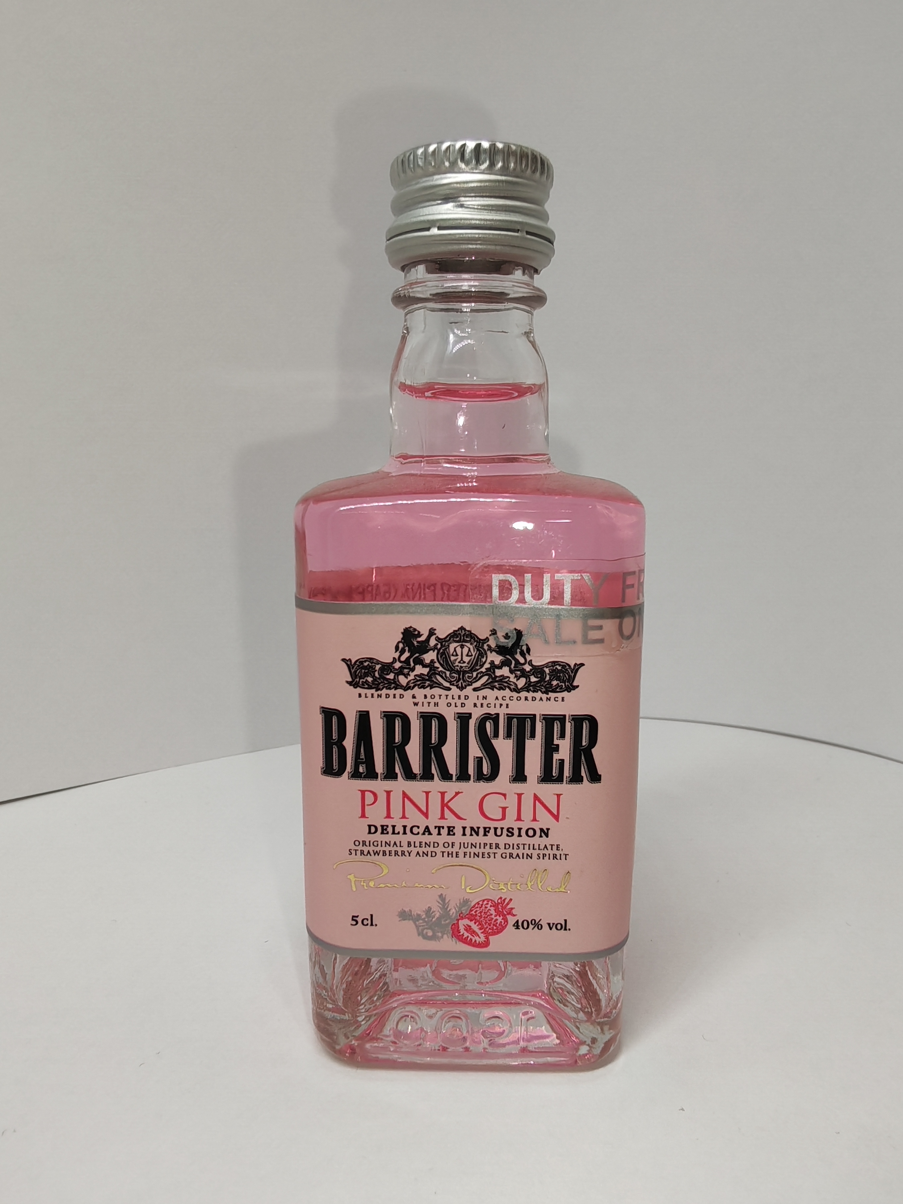 Barrister Pink Gin Delicate Infusion