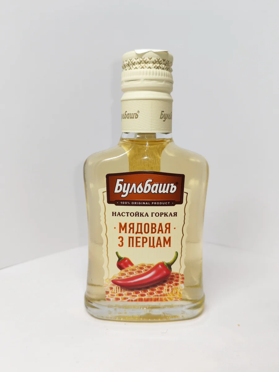 Булбашъ Настойка горкая мядовая з перцам